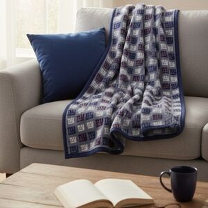 New York Giants Pegasus 60" x 72" Supe Plush Logo Roll Ultra Cozy Blanket